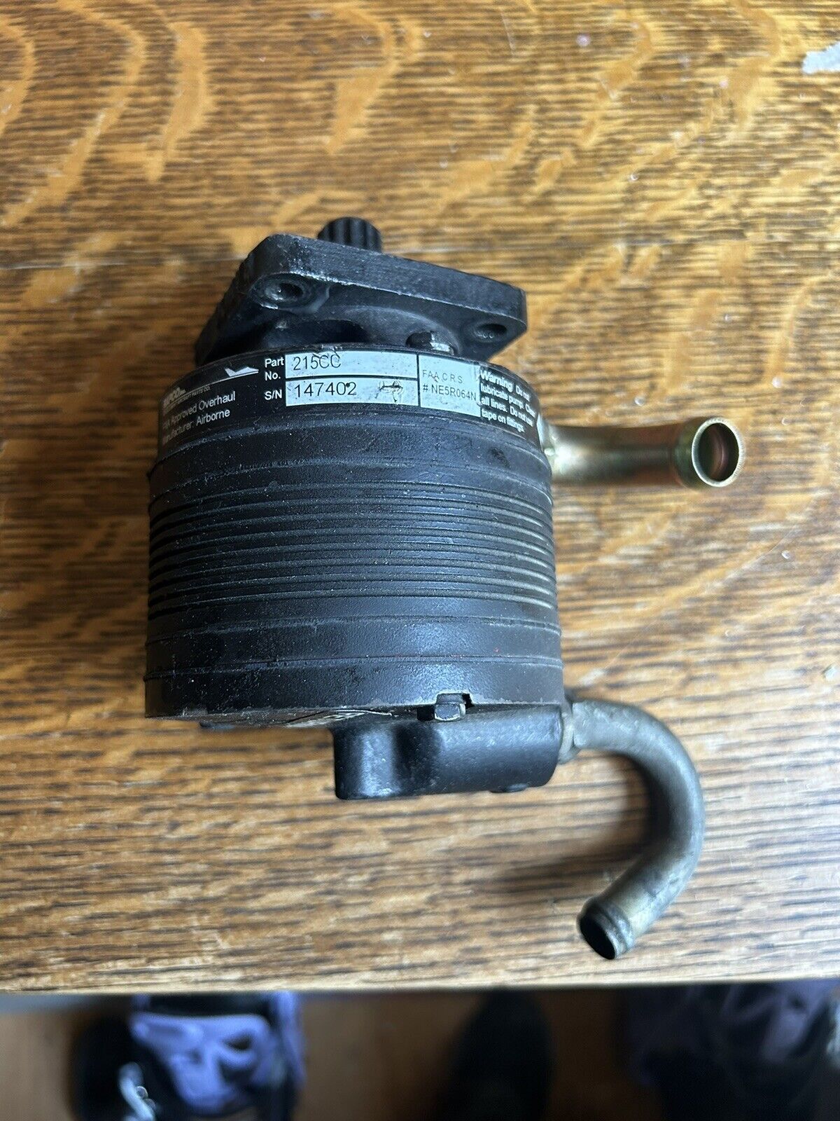 Rapco 215CC Vacuum Pump - Removed Working For Upgrade