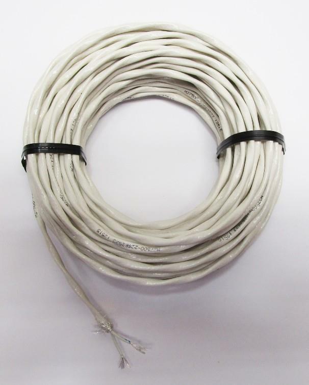 M27500 Mil Spec Cable 22 AWG 2 Conductor Silver Plated Copper XLETFE (50 Feet)