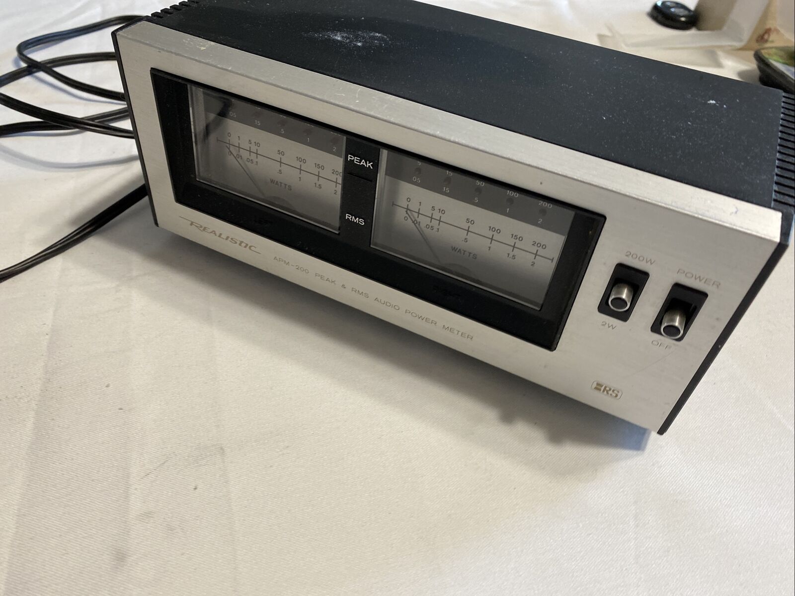 Realistic APM-200 Peak/RMS Audio Power Meter