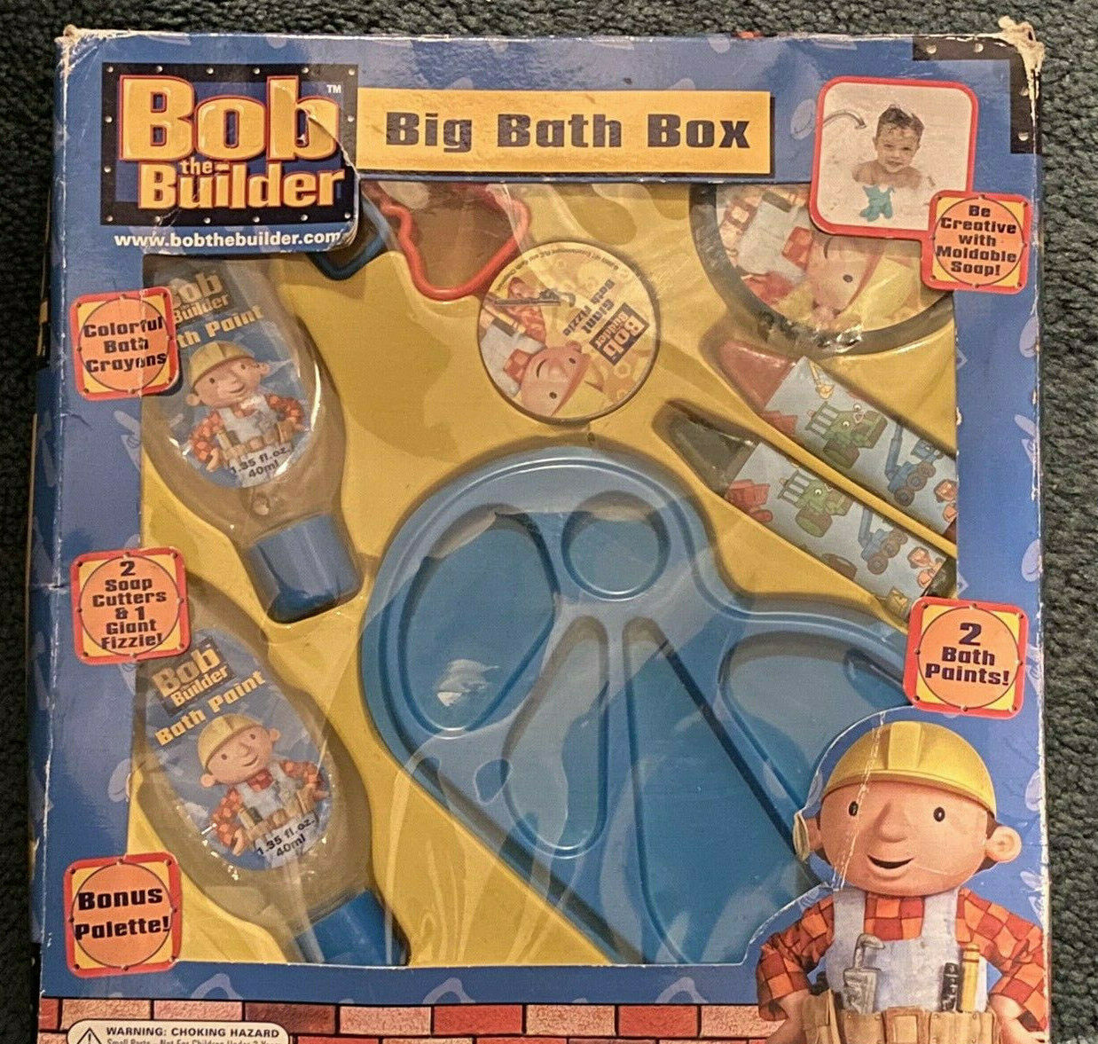 Bob the Builder Bath Time Paint Set