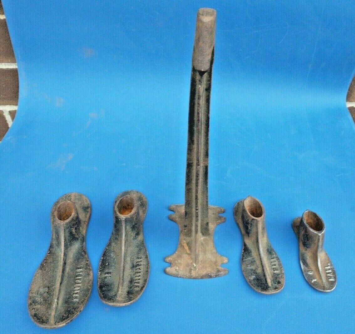 Antique Shoe Repair, Cobbler Repairing Kit, Shoe Anvil, Antique Cobbler  Anvil