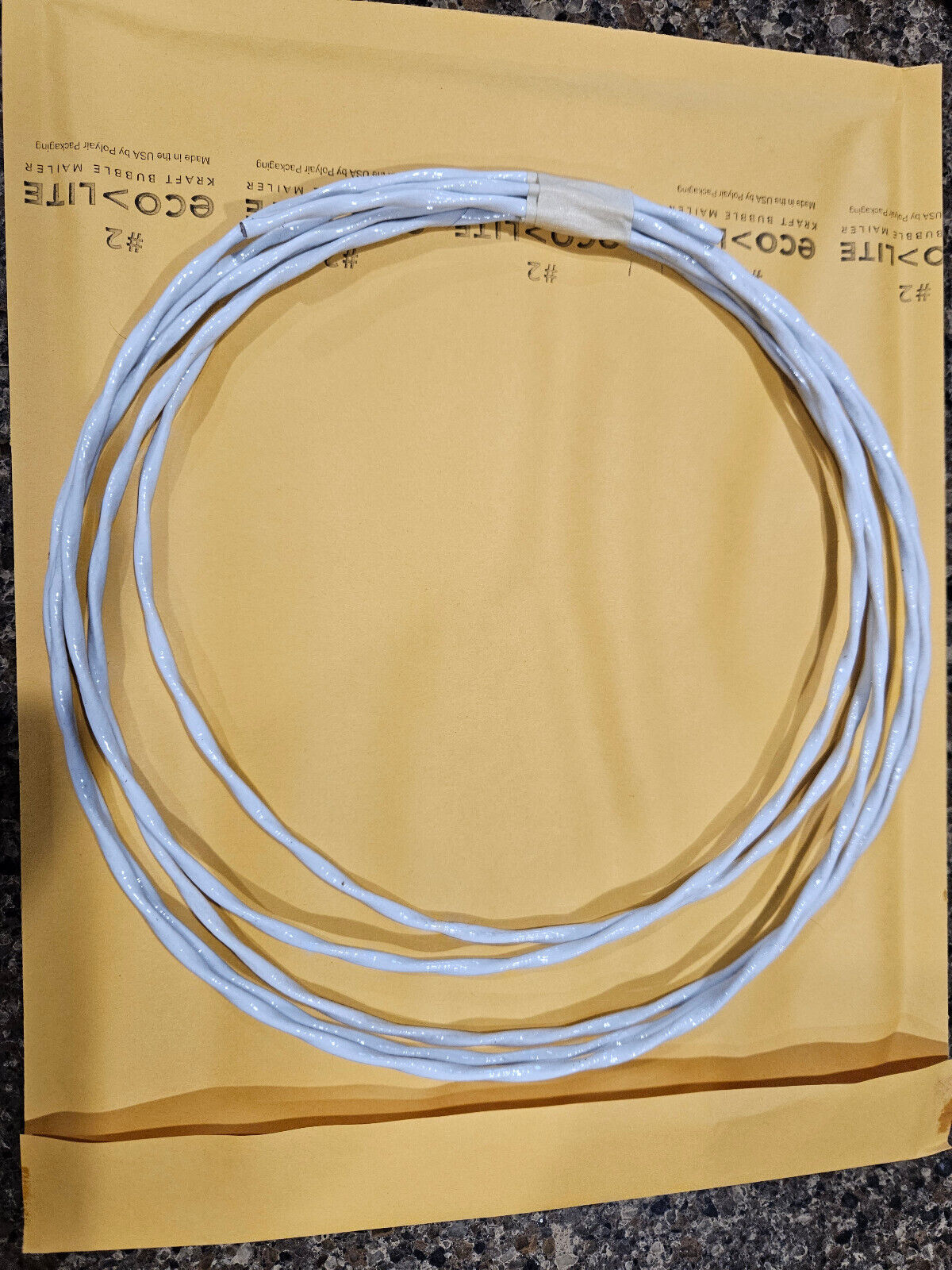 M27500-18TG2T14 Aircraft Wire, 18 AWG 2 Conductor Shielded Cable, 10 foot length