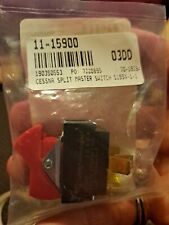 CESSNA Split Master Switch; 11-15900 And Housing Mount 11-15910 Brand New In Pac picture
