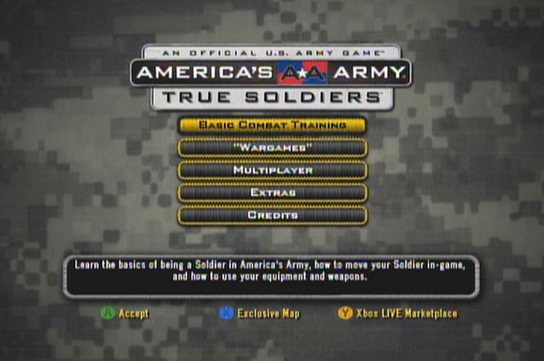 america's army xbox one